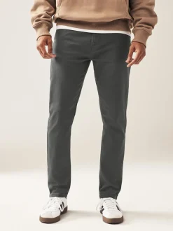 Charcoal Single Slim Fit Classic Stretch Jeans