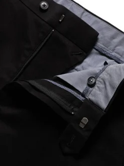 Charles Tyrwhitt Black Slim Fit French Slim Fit Ultimate Non-iron Chinos