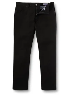 Charles Tyrwhitt Black Twill Classic Fit 5 Pocket Jeans