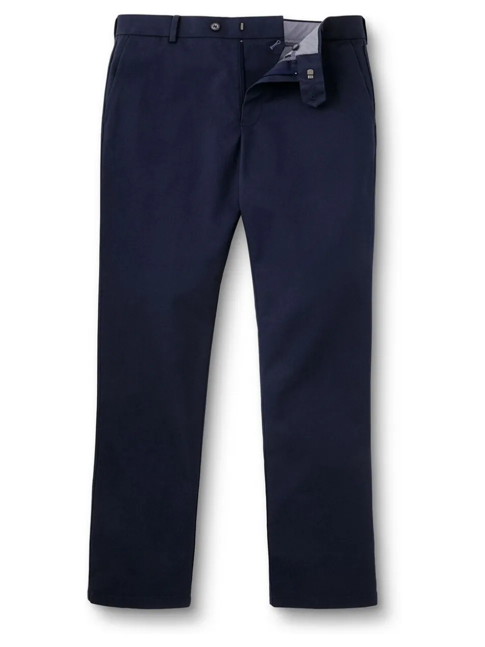 Charles Tyrwhitt Blue Chrome Slim Fit Ultimate Non-Iron Chino Trousers