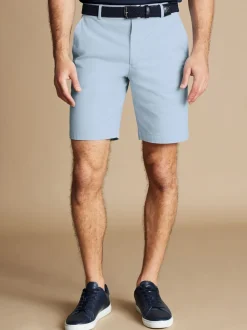 Charles Tyrwhitt Blue Cotton Shorts
