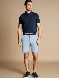 Charles Tyrwhitt Blue Cotton Shorts