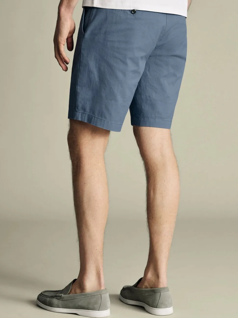 Charles Tyrwhitt Blue Cotton Shorts
