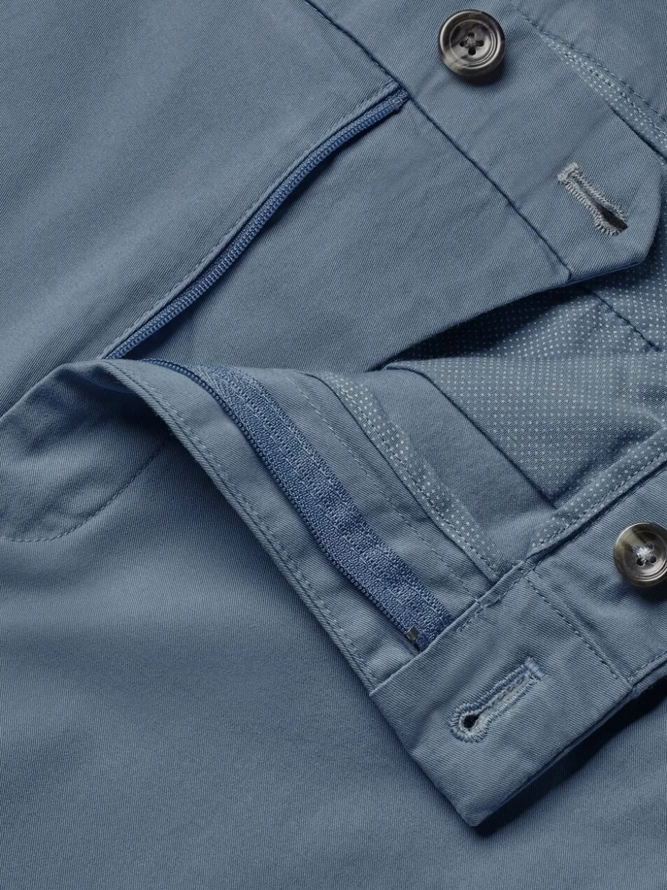Charles Tyrwhitt Blue Cotton Shorts