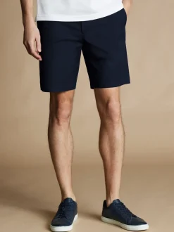 Charles Tyrwhitt Blue Cotton Shorts