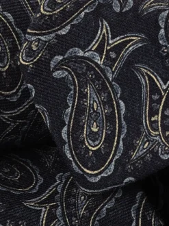 Charles Tyrwhitt Blue Paisley Wool Tie