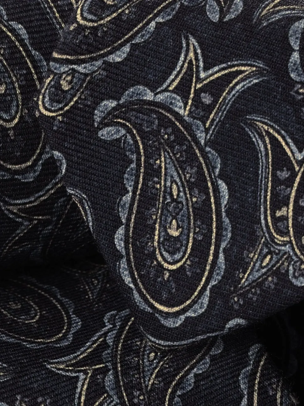 Charles Tyrwhitt Blue Paisley Wool Tie