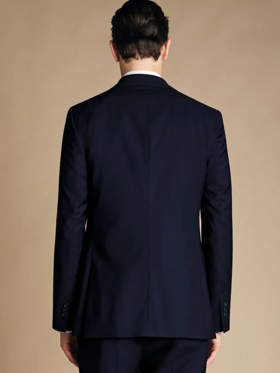 Charles Tyrwhitt Blue Slim Fit Italian Luxury Jacket