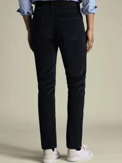 Charles Tyrwhitt Blue Slim Fit 5 Pocket Corduroy Jeans