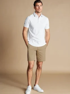 Charles Tyrwhitt Brown Cotton Shorts