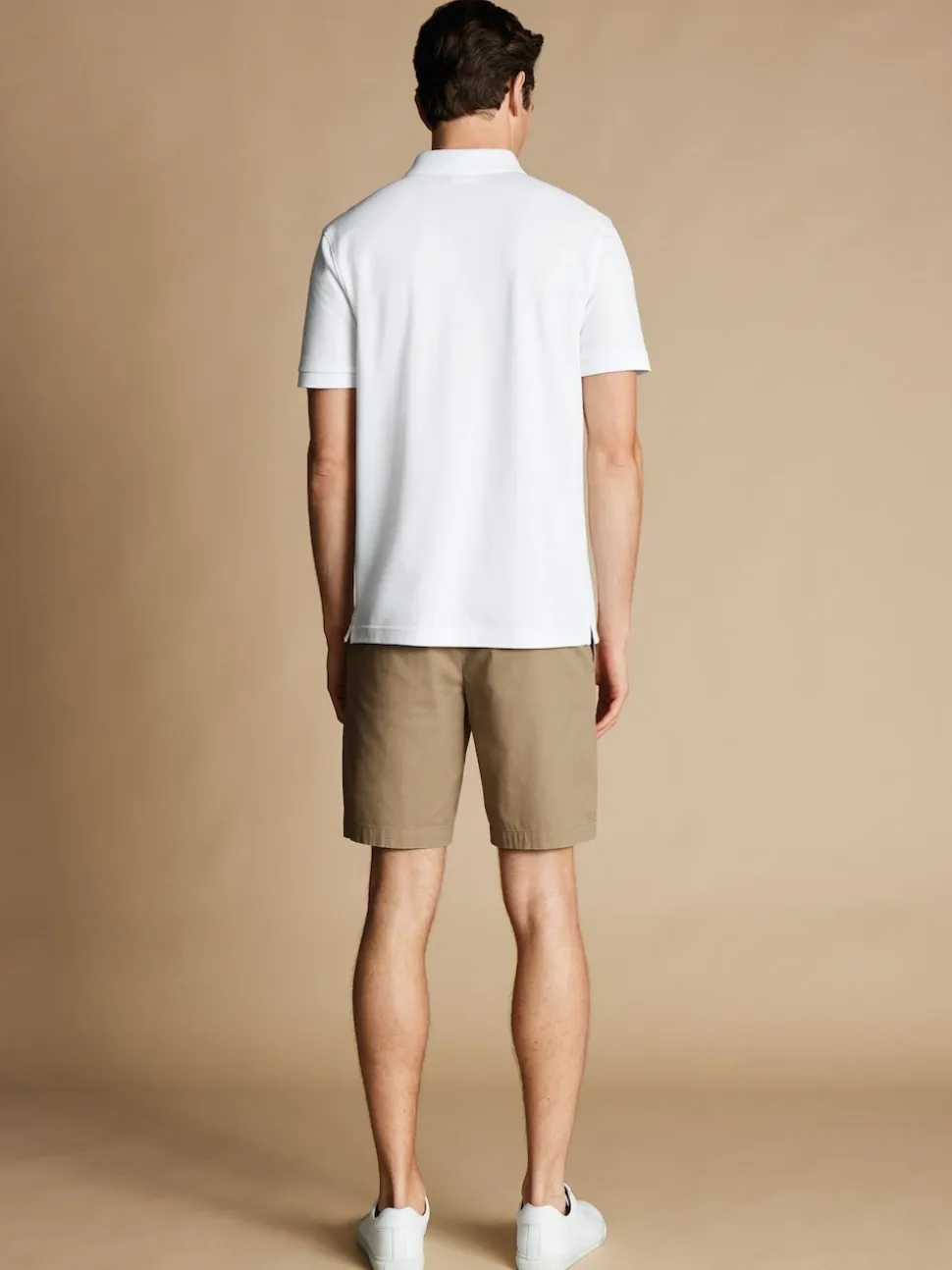 Charles Tyrwhitt Brown Cotton Shorts