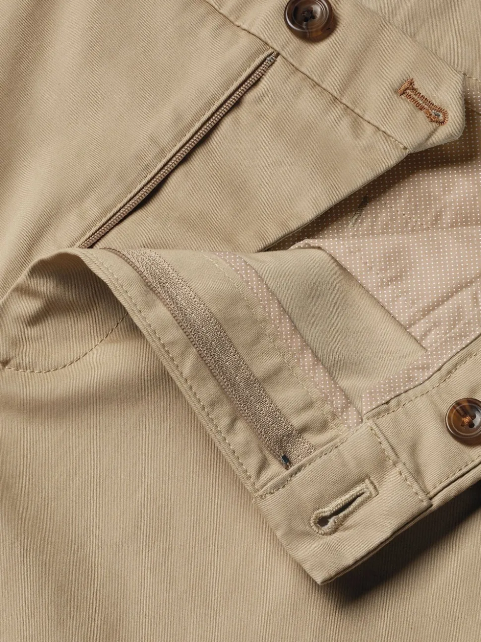 Charles Tyrwhitt Brown Cotton Shorts