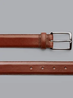 Charles Tyrwhitt Brown Leather Formal Belt