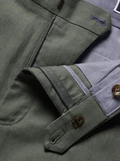 Charles Tyrwhitt Green Cotton Shorts