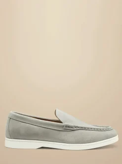 Charles Tyrwhitt Grey Charles Tyrwhitt Grey Slip-On Loafers