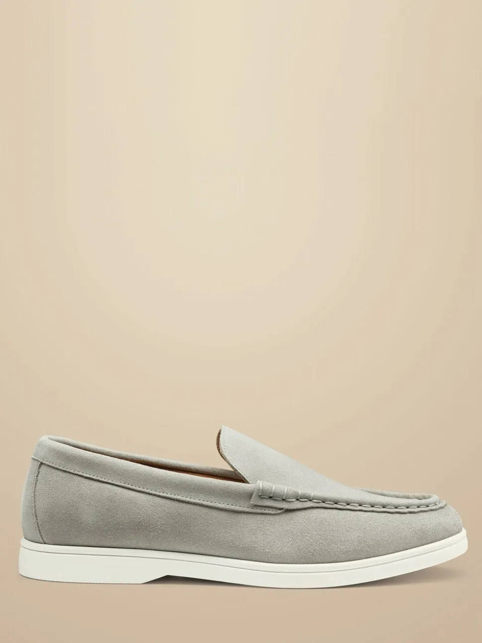 Charles Tyrwhitt Grey Charles Tyrwhitt Grey Slip-On Loafers
