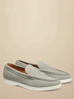 Charles Tyrwhitt Grey Charles Tyrwhitt Grey Slip-On Loafers