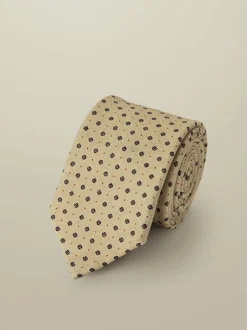 Charles Tyrwhitt Natural Geo Wool Ties