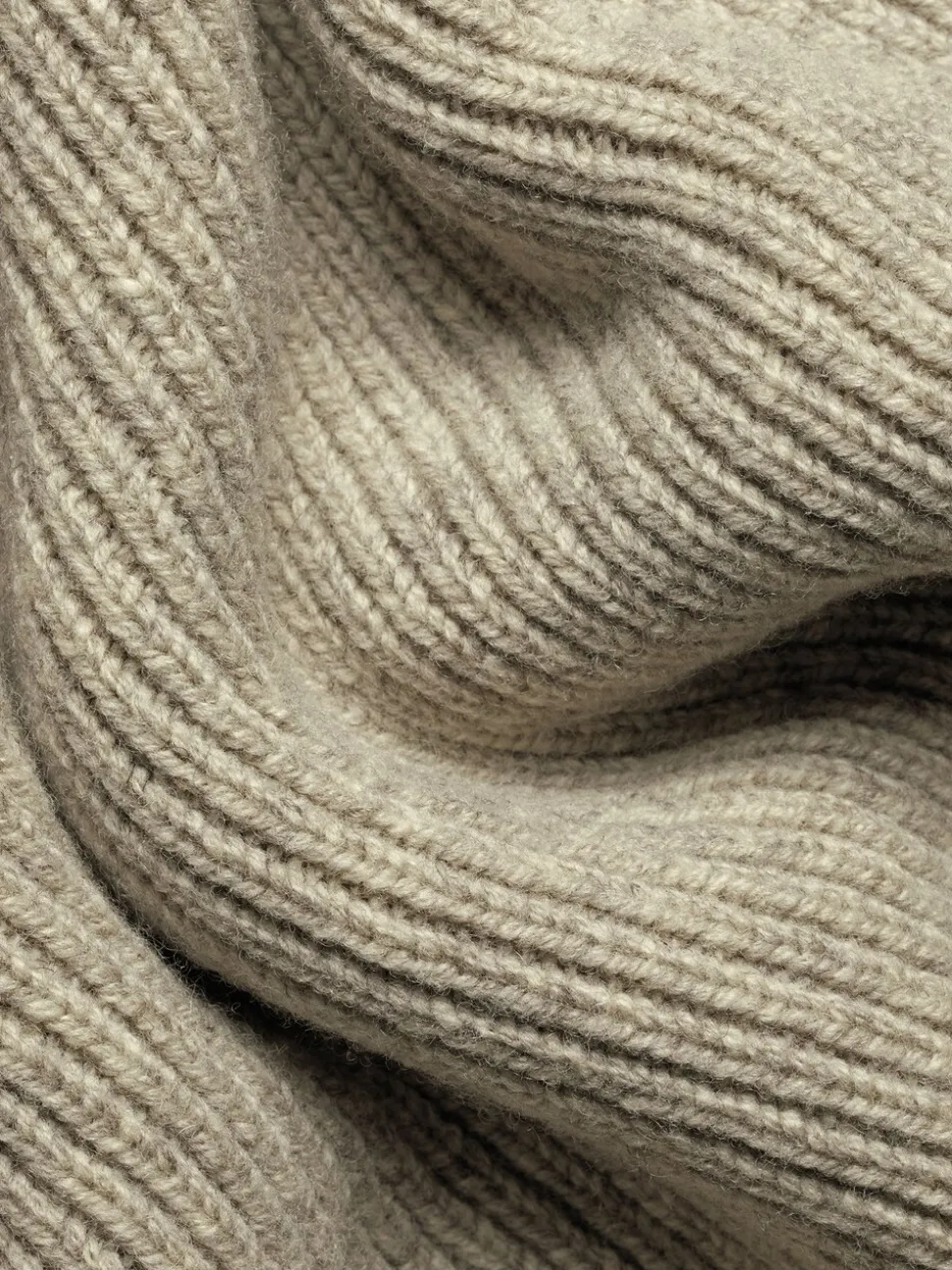 Charles Tyrwhitt Natural Chunky Merino Roll Neck Jumper