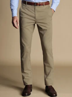 Charles Tyrwhitt Natural Slim Fit French Slim Fit Ultimate Non-iron Chinos