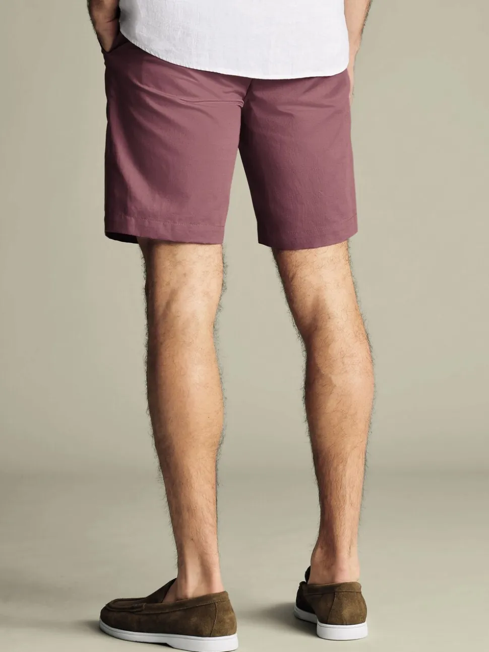 Charles Tyrwhitt Red Cotton Shorts
