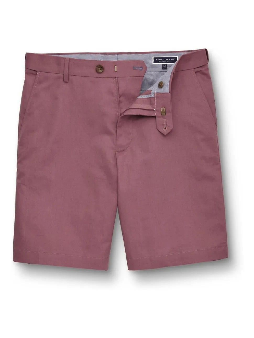 Charles Tyrwhitt Red Cotton Shorts