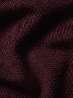Charles Tyrwhitt Red Pure Merino V-Neck Jumper
