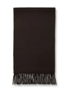 Charles Tyrwhitt Tan Brown Window Pane Check Cashmere Scarf