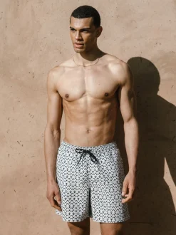 Chelsea Peers Black Flamingo Print Swim Shorts