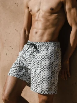 Chelsea Peers Black Flamingo Print Swim Shorts