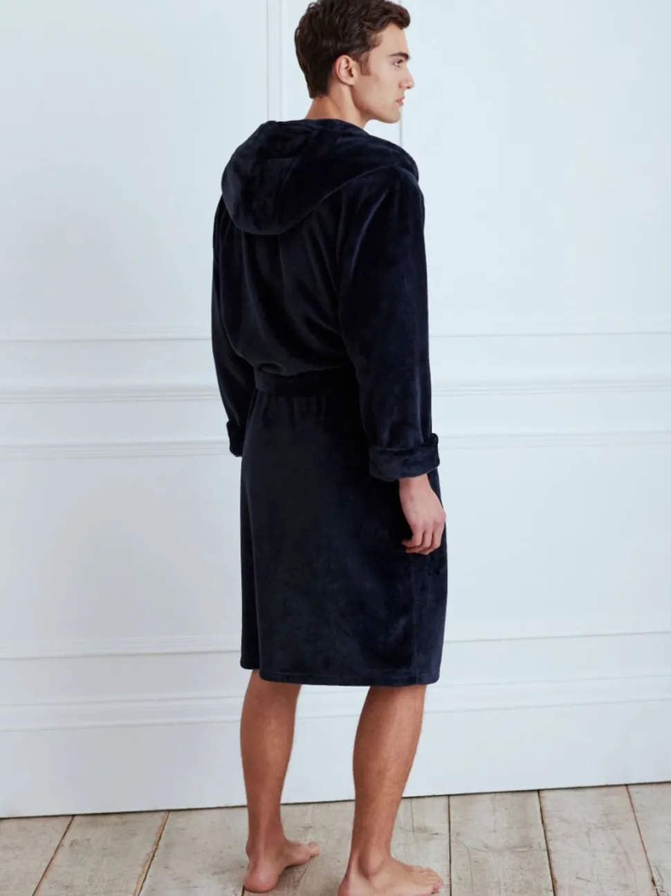 Chelsea Peers Blue Fleece Dressing Gown