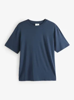 Chelsea Peers Blue TENCEL™ Modal Short Crew Neck Pyjama Set