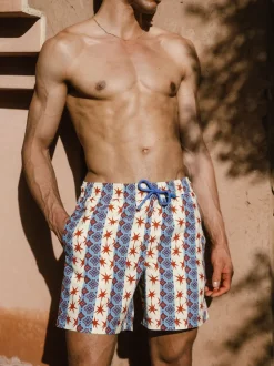 Chelsea Peers Multi Star Stripe Print Swim Shorts