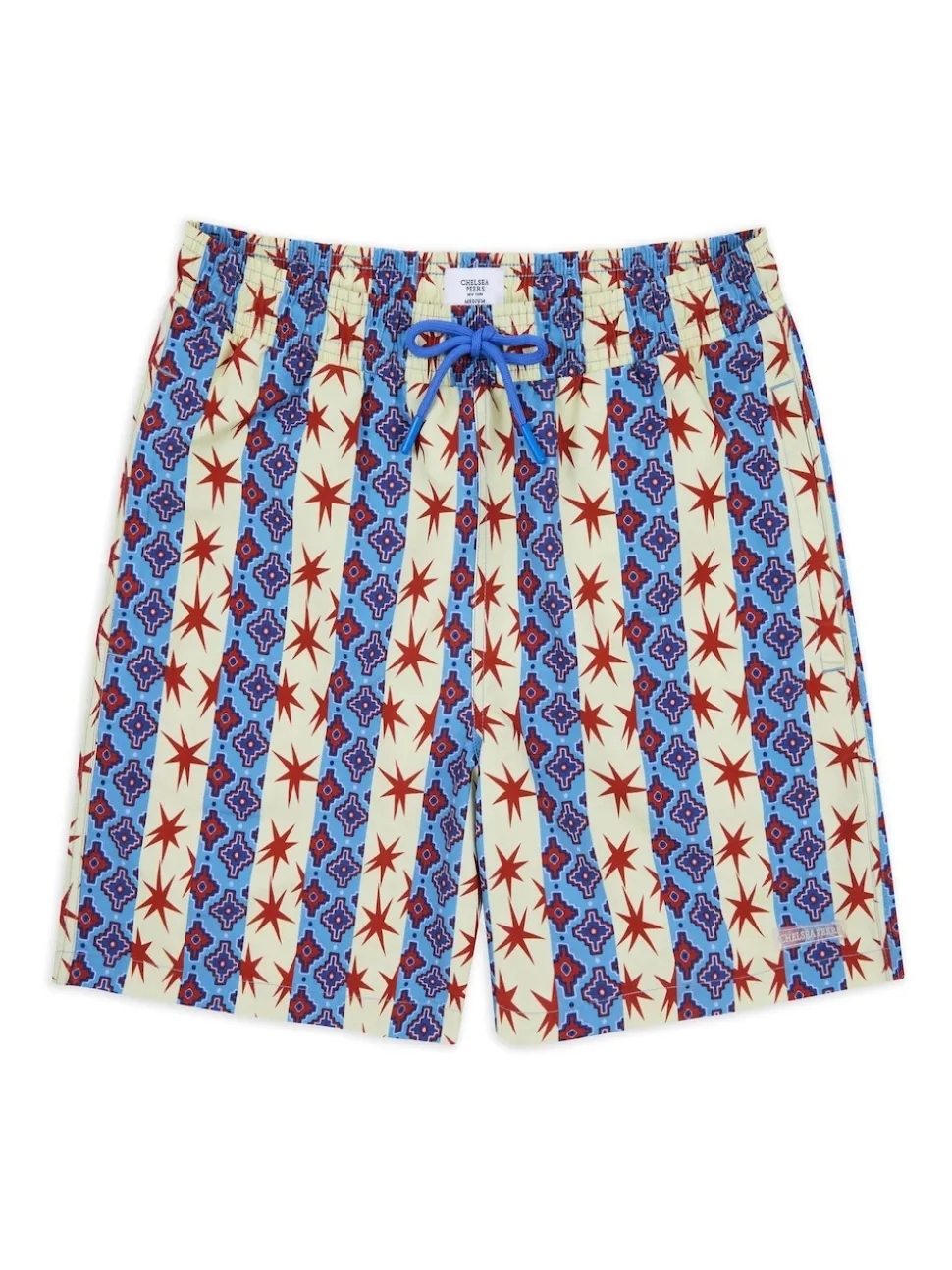 Chelsea Peers Multi Star Stripe Print Swim Shorts