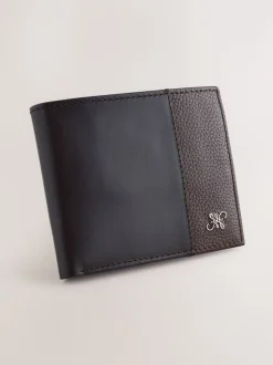 Chocolate Brown Leather Bifold Wallet