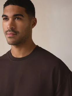 Chocolate Brown TENCEL™ Modal Blend Long Sleeve Lounge Set