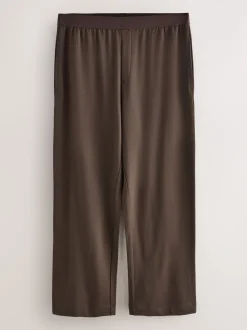 Chocolate Brown TENCEL™ Modal Blend Long Sleeve Lounge Set