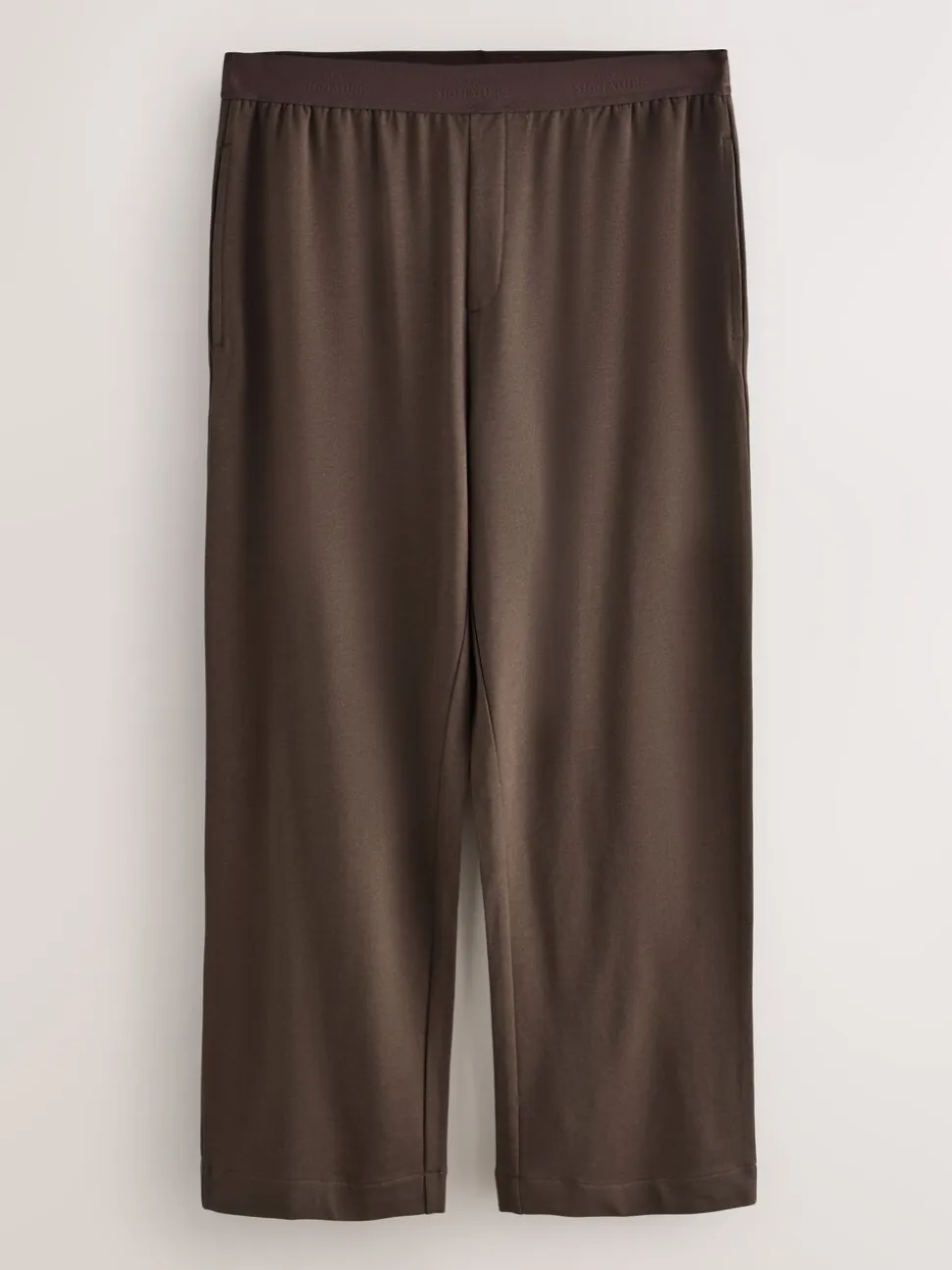Chocolate Brown TENCEL™ Modal Blend Long Sleeve Lounge Set