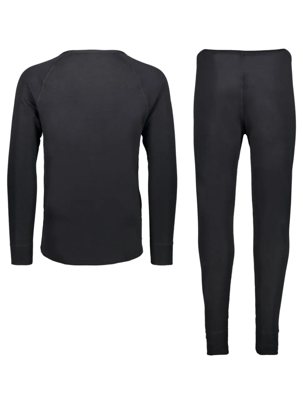 CMP Black Mens Ski Base Layer Set Nero