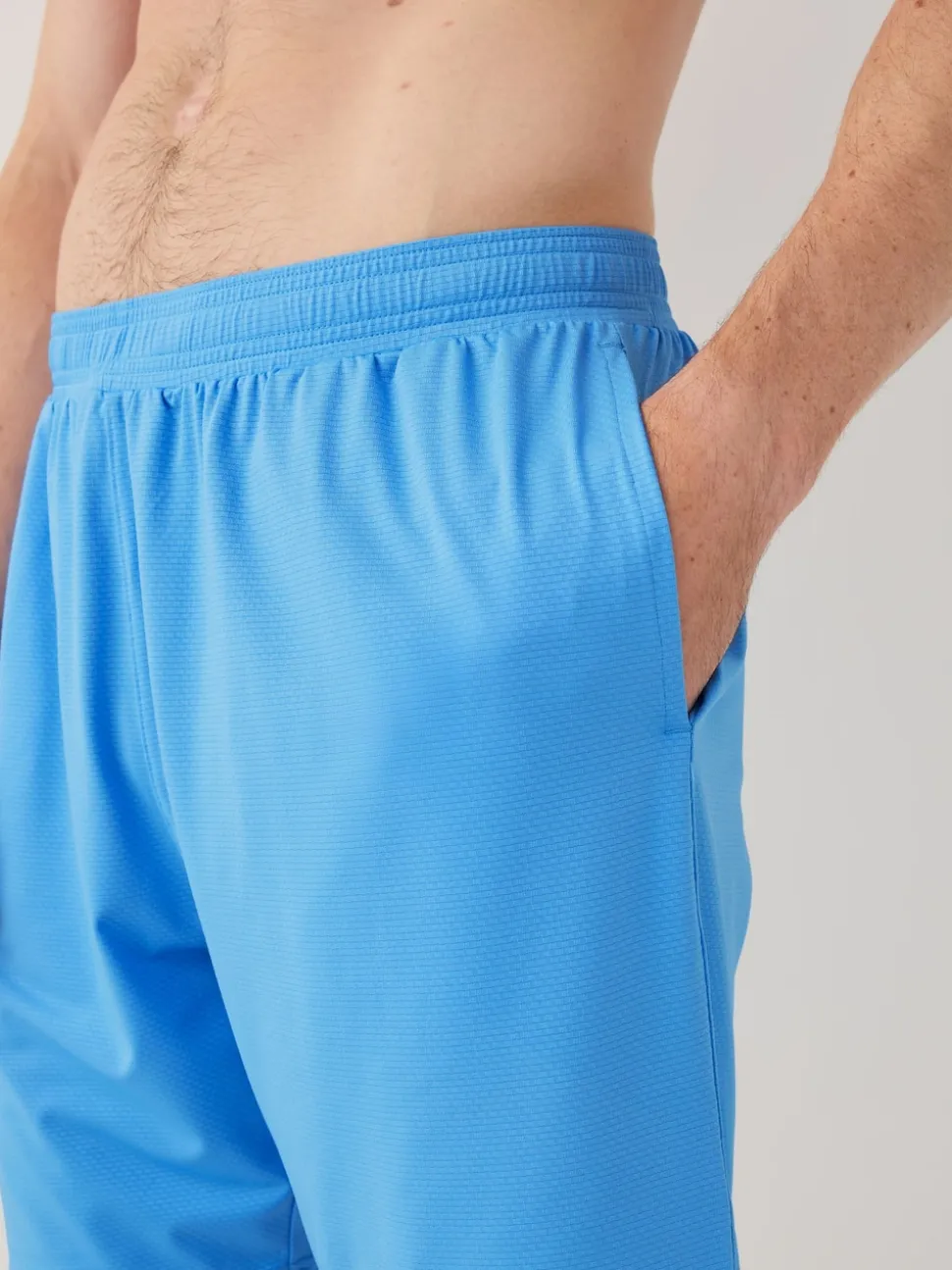 Cobalt Blue Active Gym Textured Training Shorts