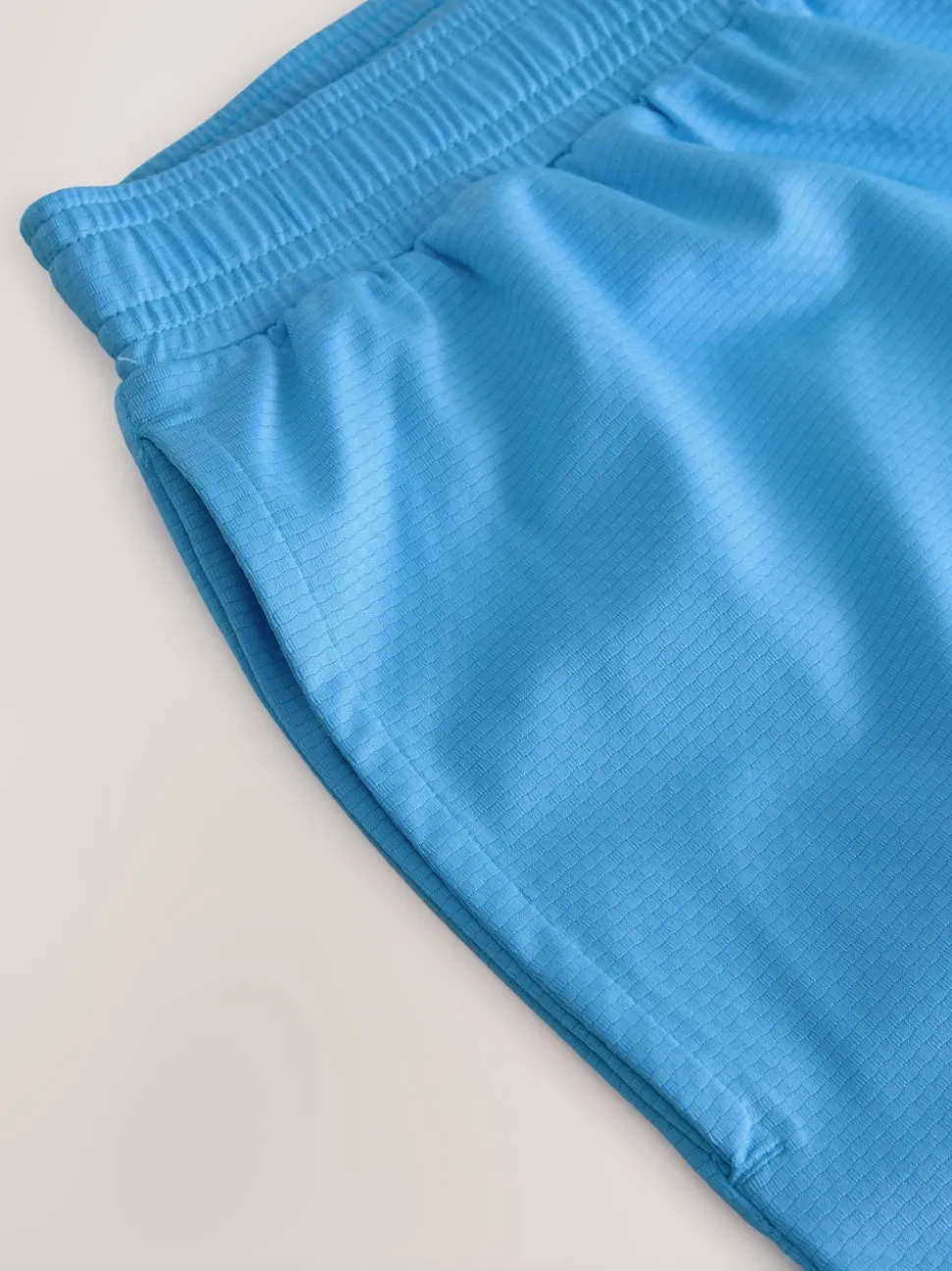 Cobalt Blue Active Gym Textured Training Shorts
