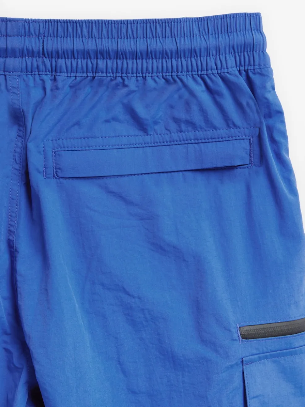 Cobalt Blue Cargo Swim Shorts