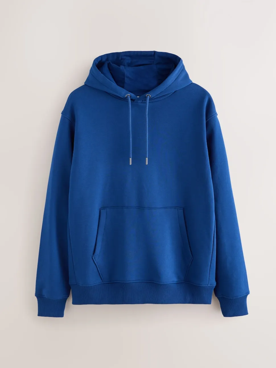 Cobalt Blue/Slate Grey Cotton Rich Jersey Overhead Hoodies 2 Pack