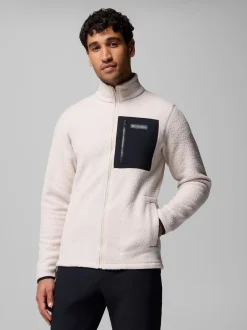 Columbia Jasper Ridge™ Pebbled Full Zip Cream Fleece