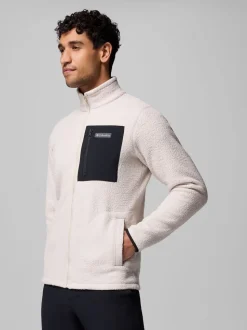 Columbia Jasper Ridge™ Pebbled Full Zip Cream Fleece