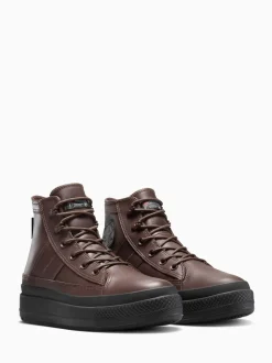Converse Brown Chuck Taylor All Star Waterproof Counter Climate Boots