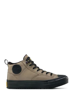 Converse Grey Chuck Taylor All Star Malden Street Mid Top Trainers