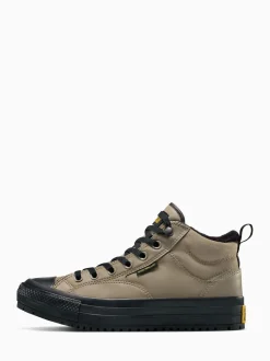 Converse Grey Chuck Taylor All Star Malden Street Mid Top Trainers