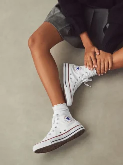 Converse White Chuck High Trainers