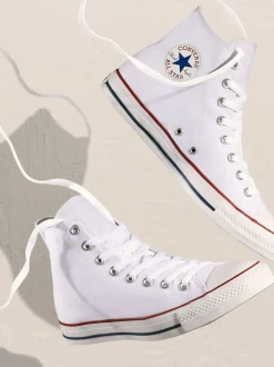 Converse White Chuck Taylor All Star High Trainers